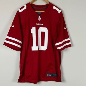 Nike NFL San Francisco 49ers Home On-Field Jersey - Size Large